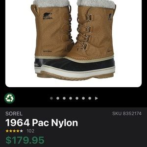 Brand new. No box. They were too tall and hard for my older father to get on.